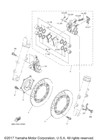 Front Brake Caliper