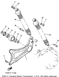 Swing Arm Rear Suspension