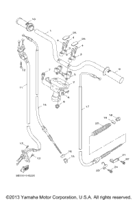 Steering Handle Cable