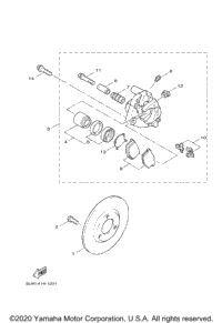 Front Brake Caliper