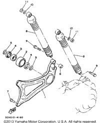 Swing Arm Rear Shocks
