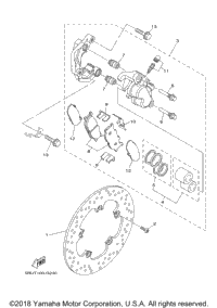 Front Brake Caliper