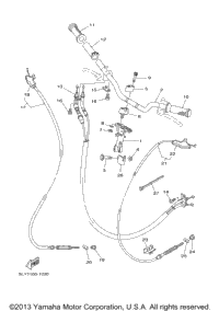 Steering Handle Cable