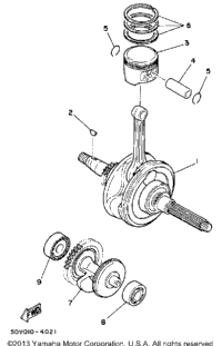 Crankshaft Piston