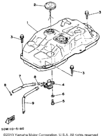 Fuel Tank Noncalifornia