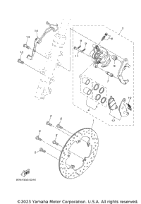 Front Brake Caliper