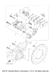 Rear Brake Caliper