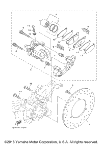 Rear Brake Caliper