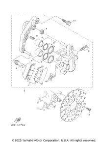 Front Brake Caliper