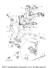 Steering Handle Cable