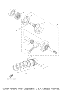Crankshaft Piston