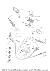 Steering Handle Cable