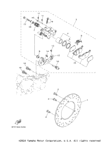 Rear Brake Caliper