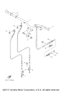 Steering Handle Cable