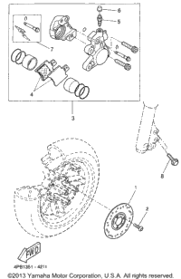 Front Brake Caliper