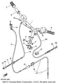 Steering Handle Cable