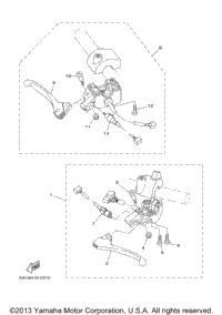 Handle Switch. Lever