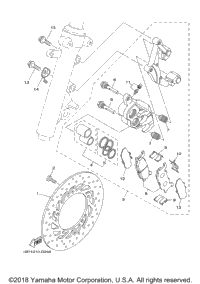 Front Brake Caliper