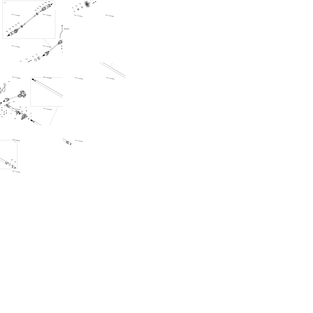 Drive - Front Section - Common Parts