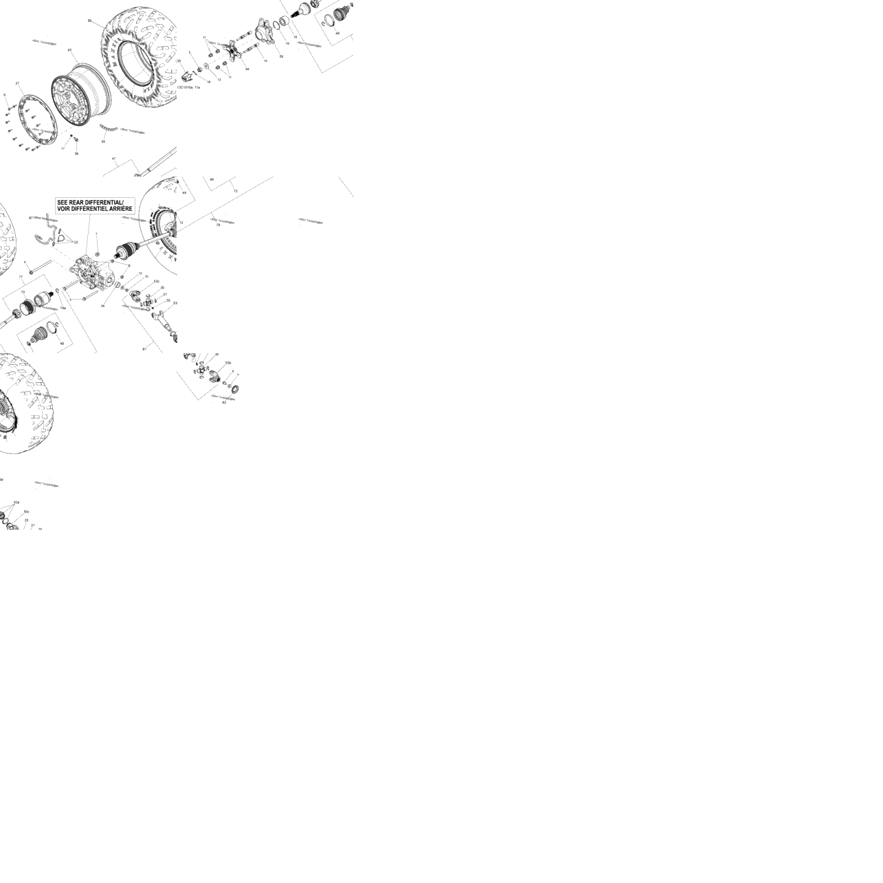 Drive System, Rear