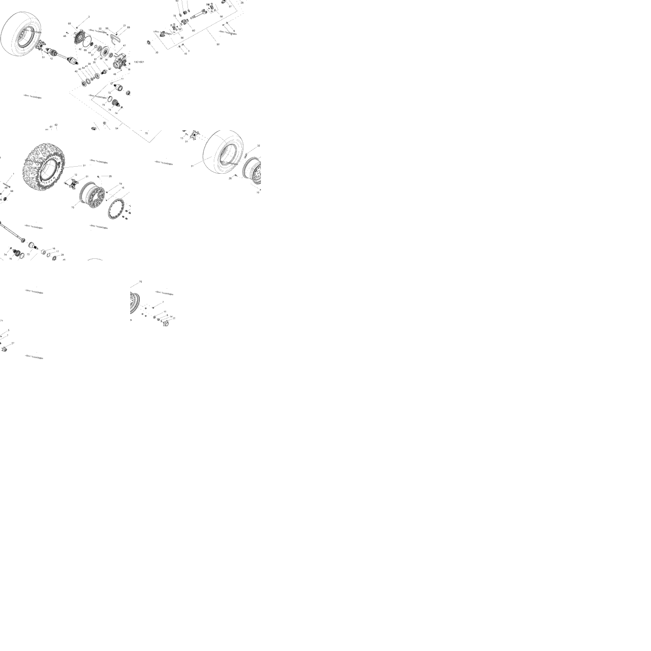Drive System, Rear