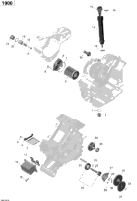 Engine Lubrication - 1000 Efi