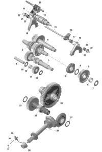 Rotax - Gear Box 2 - 506