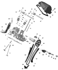 Rotax - Cylinder Head, Rear