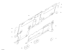 Cab - Back Wall Section
