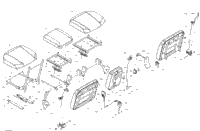 Seat - Front Section - Cab