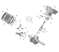Rotax - Crankshaft And Pistons