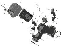 Rotax - Air Intake Manifold And Throttle Body
