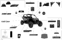 Decals - Turbo R - Package Xds - North America