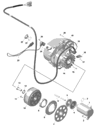 Rotax - Magneto And Electric Starter
