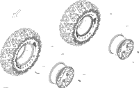 Wheels And Tires - Front And Rear - Package Std