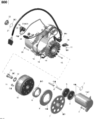 Magneto And Electric Starter