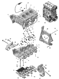 Rotax - Crankcase