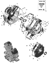 Rotax - Crankcase