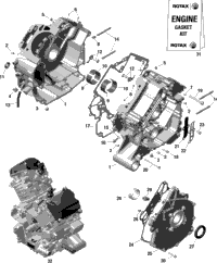 Rotax - Crankcase