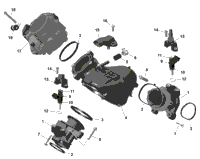 Rotax - Air Intake Manifold And Throttle Body