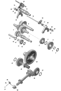 Rotax - Gear Box 2 - 509 - North America