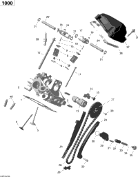 Cylinder Head, Rear - 1000 Efi