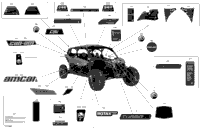 Decals - Turbo R - Package Xrs - North America