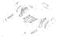 Body - 1000R - Red - Middle Section