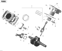 Crankshaft, Piston And Cylinder