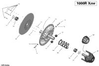 Transmission, Driven Pulley - Xmr