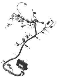 Engine Harness And Electronic Module 900 Ho