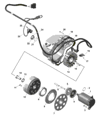 Rotax - Magneto And Electric Starter