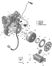 Magneto And Electric Starter 900 Ho
