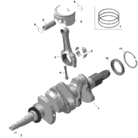 Rotax - Crankshaft And Pistons